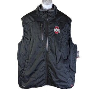 Ohio State Buckeyes Franchise Club Softshell Vest Black 4XL NWT